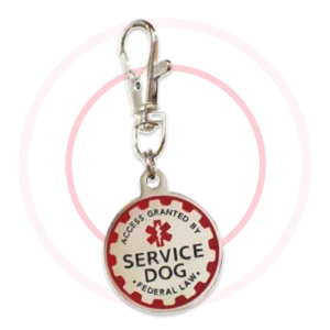 Service Dog Identification Metal Tag